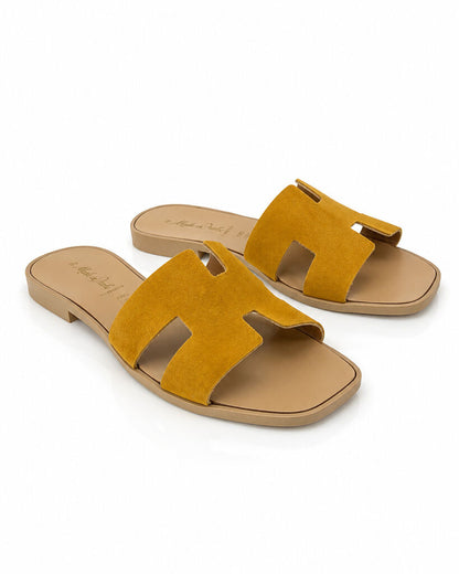 Shoes Suede GIALLO
