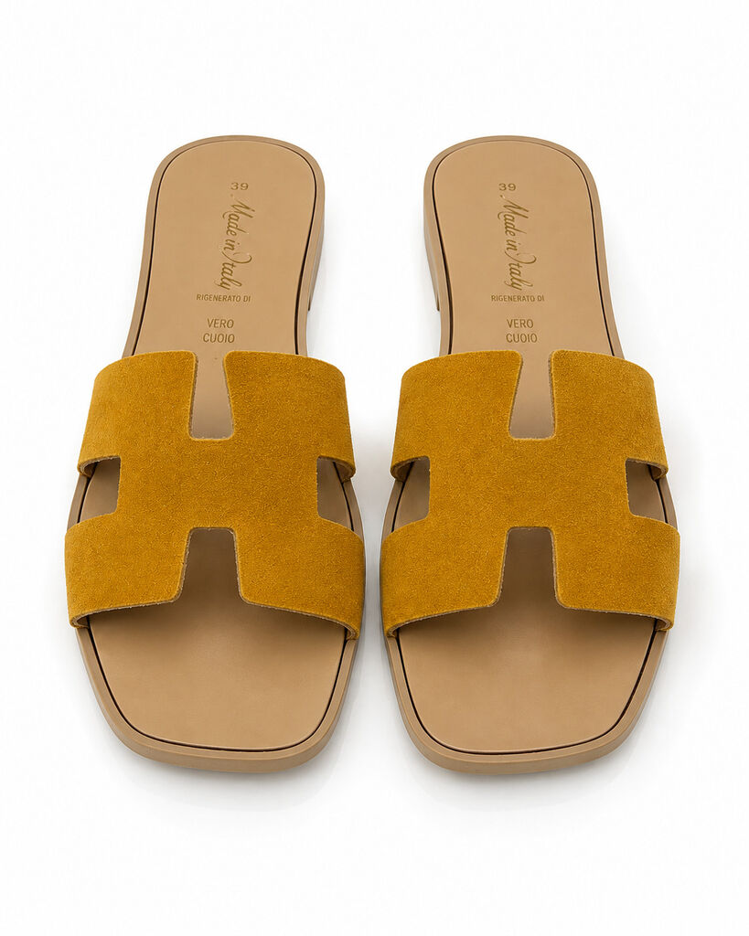 Shoes Suede GIALLO