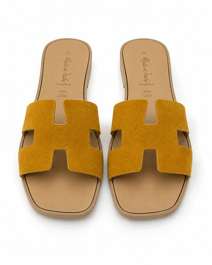 Shoes Suede GIALLO