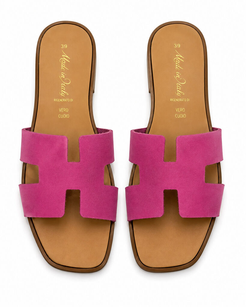 Shoes Nabuk FUXIA
