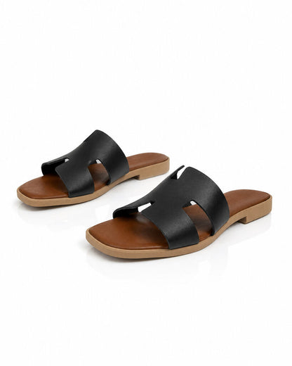 Slipper Nappa NERO
