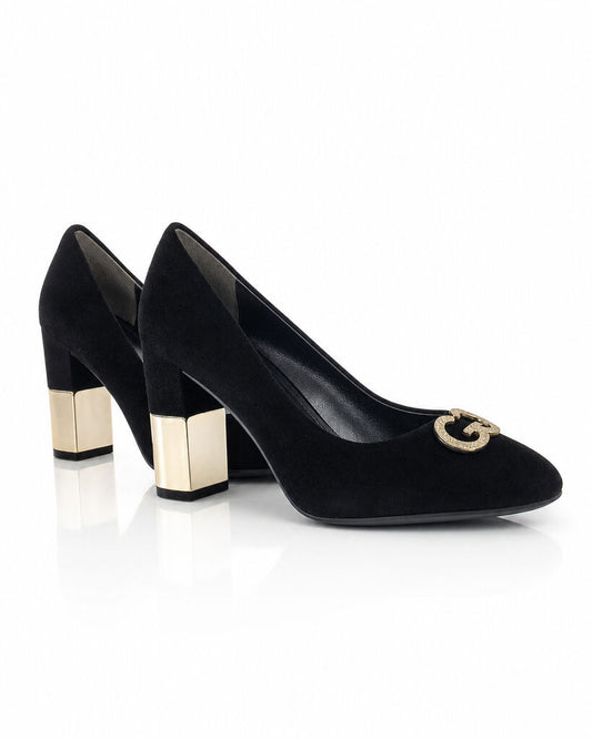 Shoes Camoscio NERO