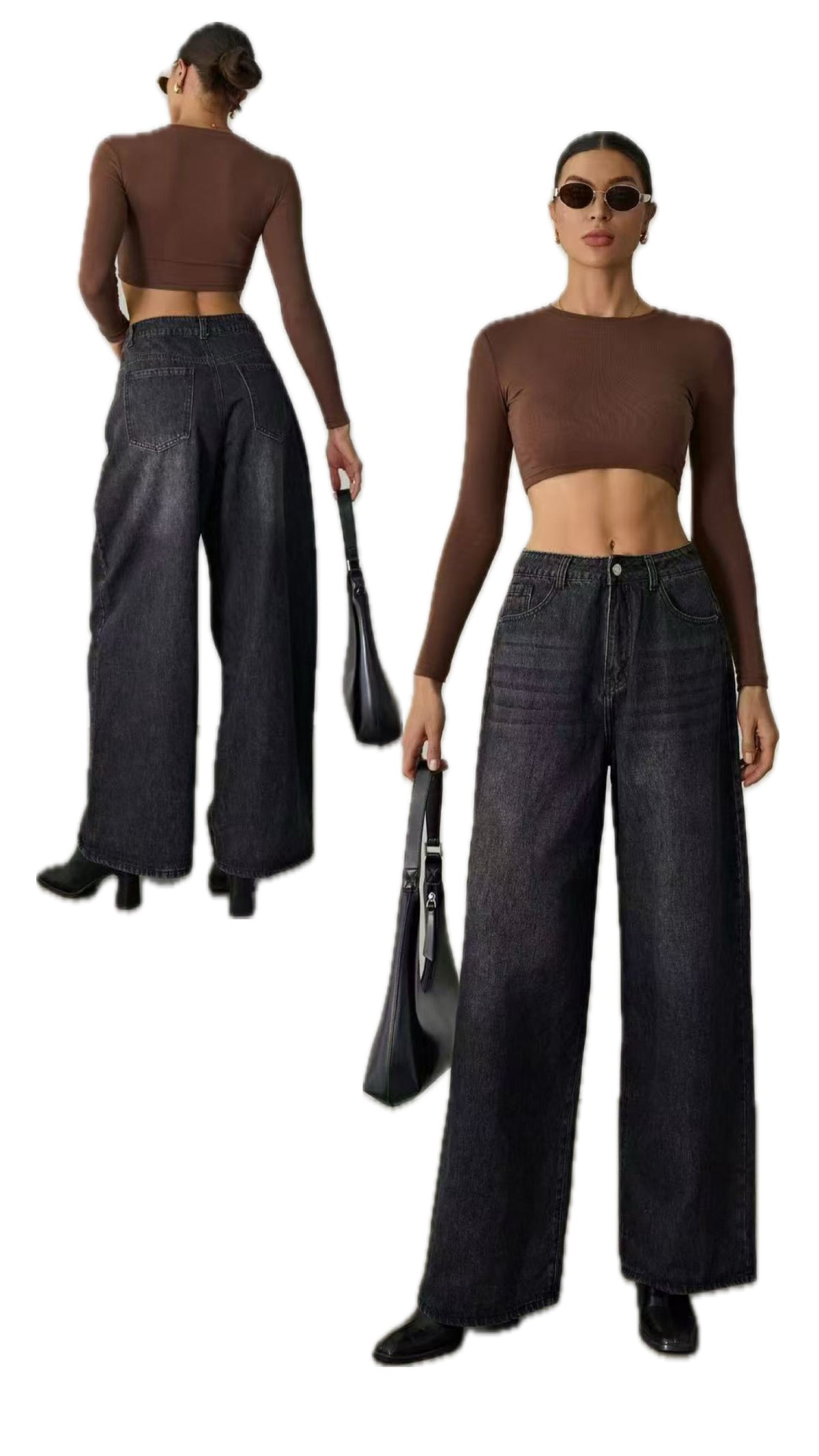 Jeans - BLACK