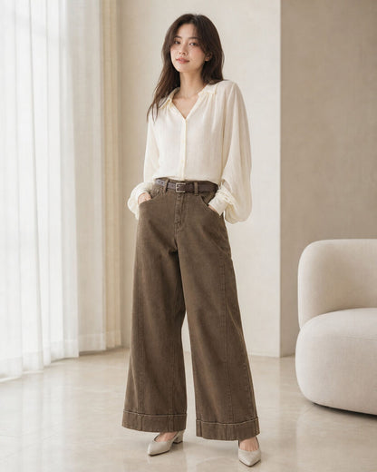 Jeans - BROWN