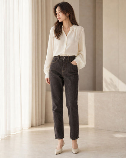 Jeans - BROWN