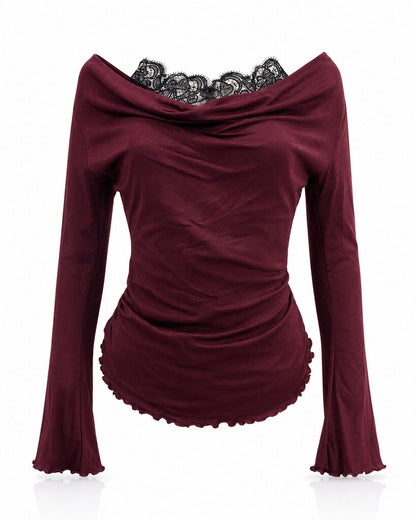 Top Long Sleeves - BORDO