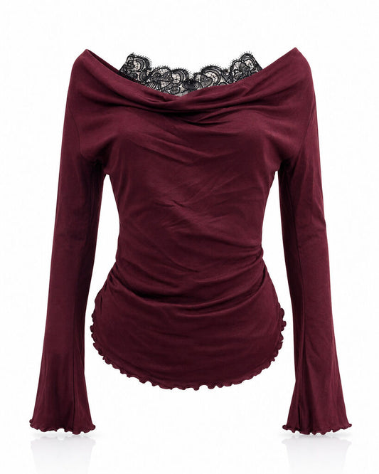 Top Long Sleeves - BORDO