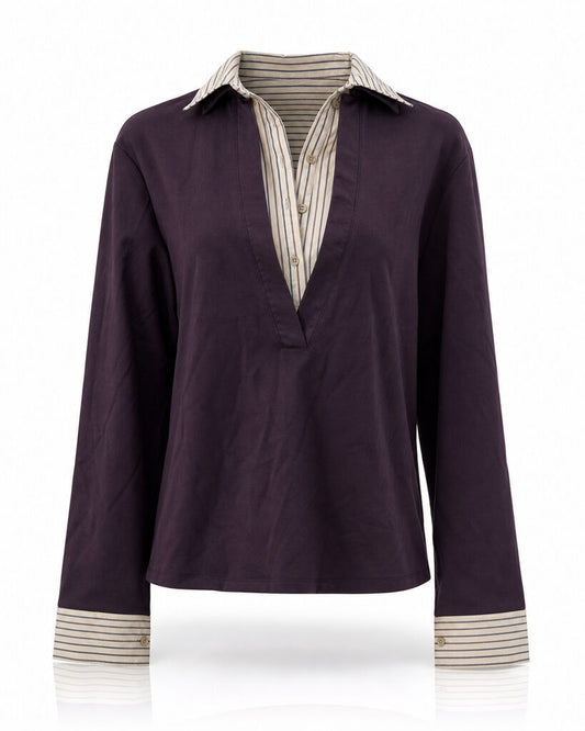 Top Long Sleeves - BORDO