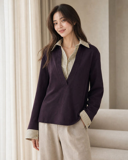 Top Long Sleeves - BORDO