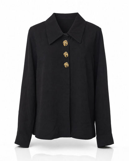 Top Long Sleeves - BLACK