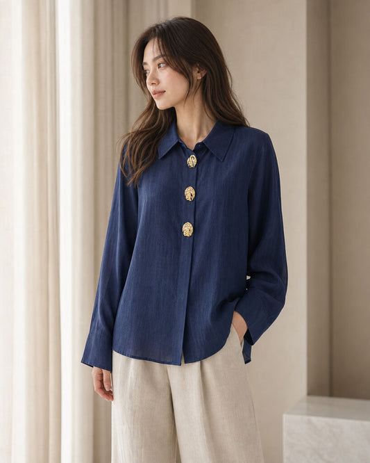 Top Long Sleeves - BLUE