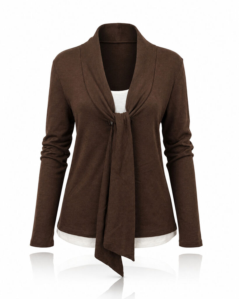 Top Long Sleeves - BROWN