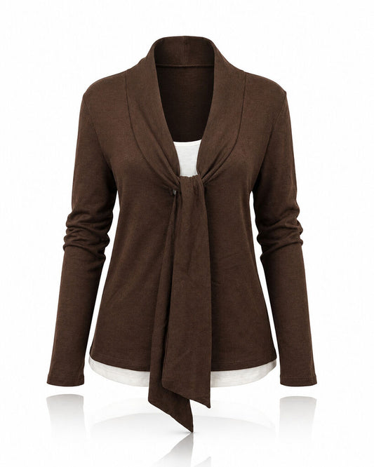 Top Long Sleeves - BROWN
