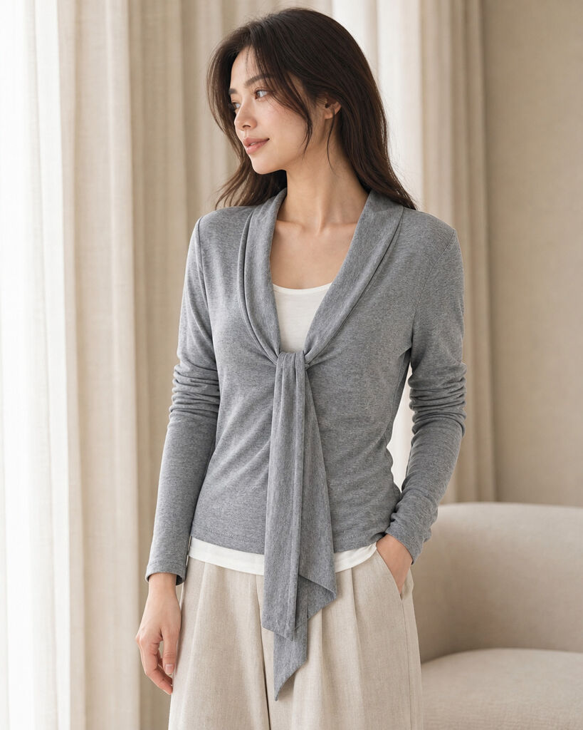Top Long Sleeves - GREY