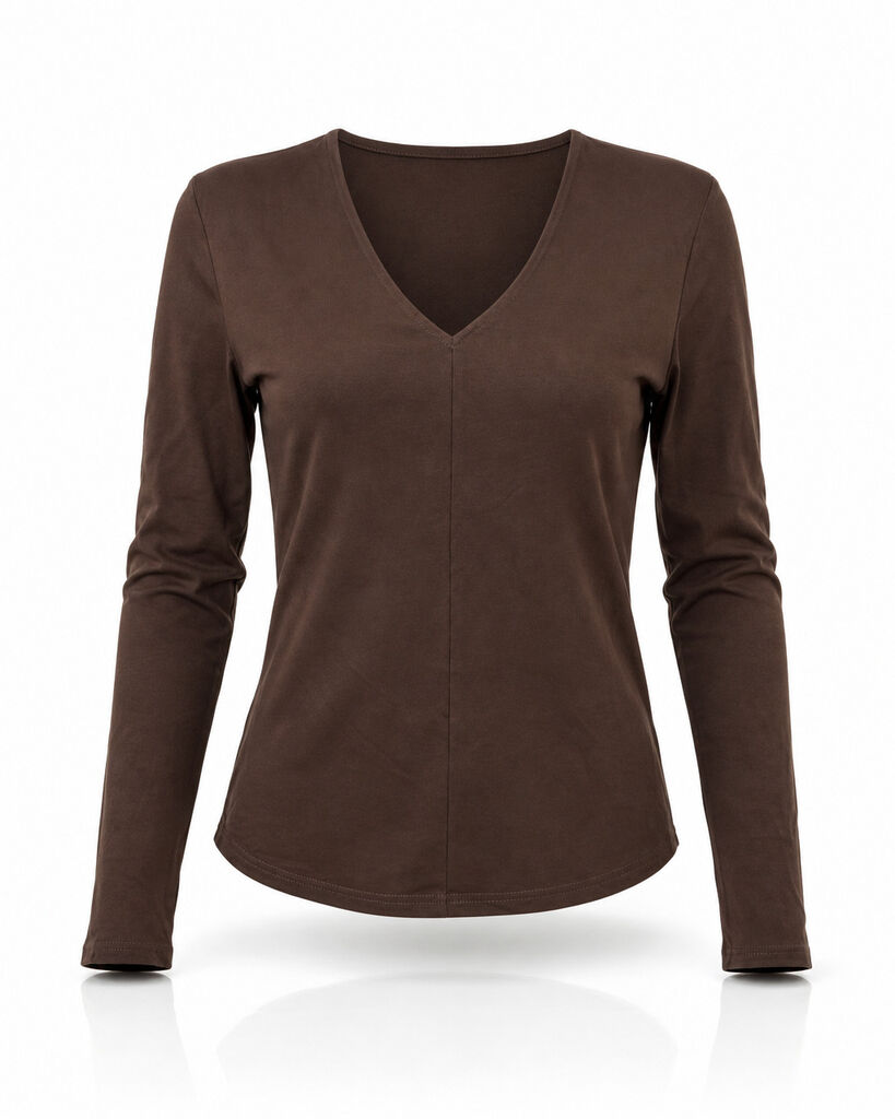 Top Long Sleeves - BROWN