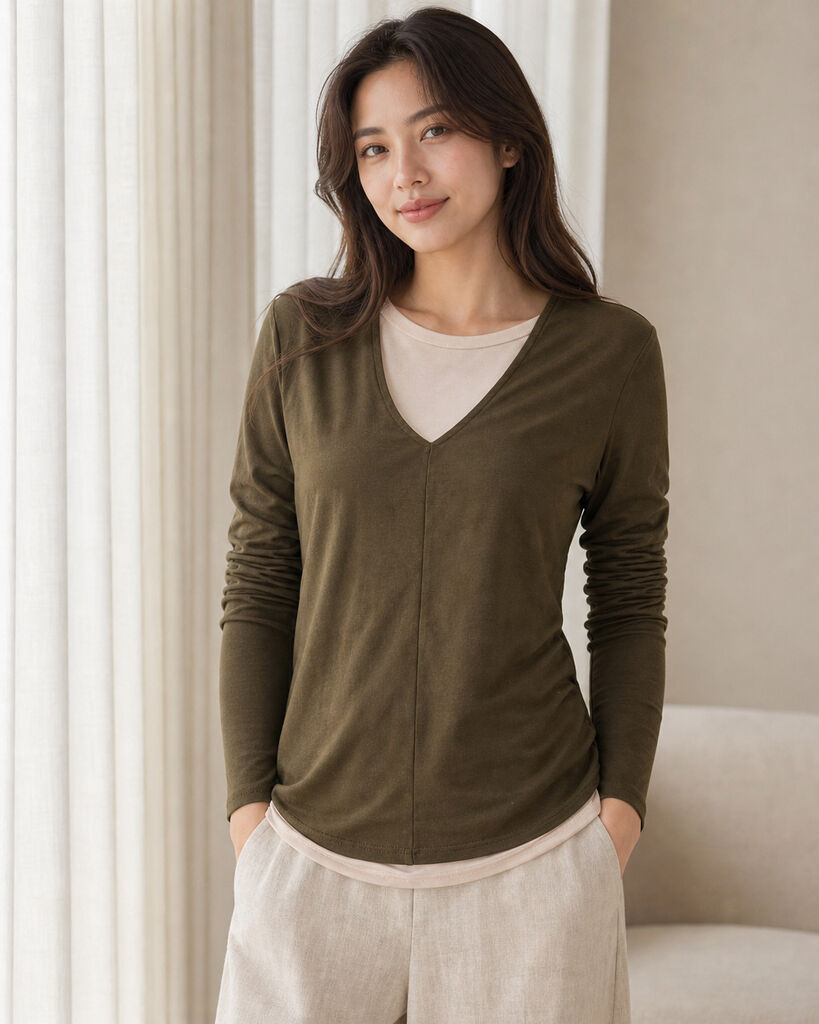 Top Long Sleeves - GREEN
