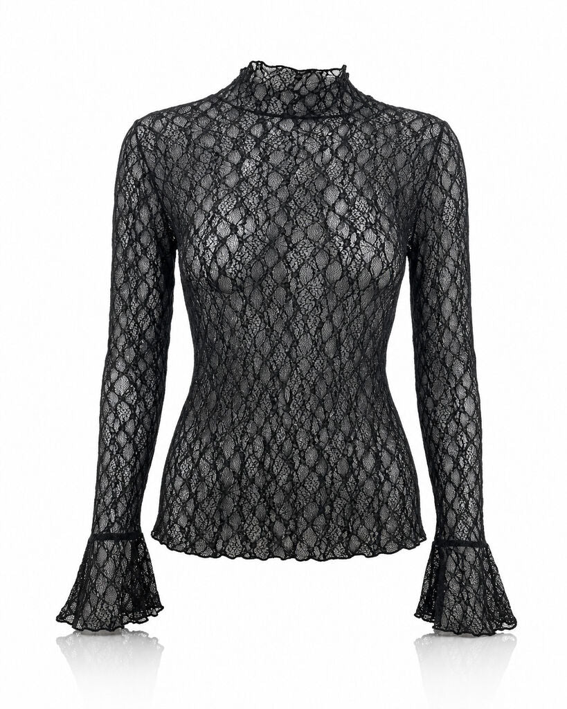 Top Long Sleeves - BLACK