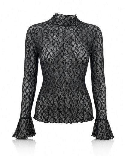 Top Long Sleeves - BLACK