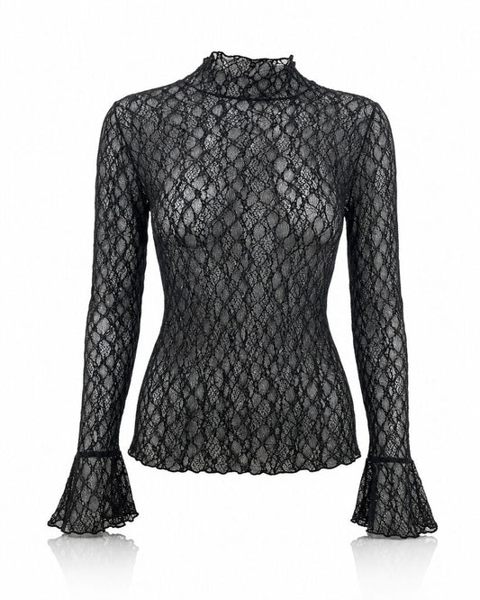 Top Long Sleeves - BLACK