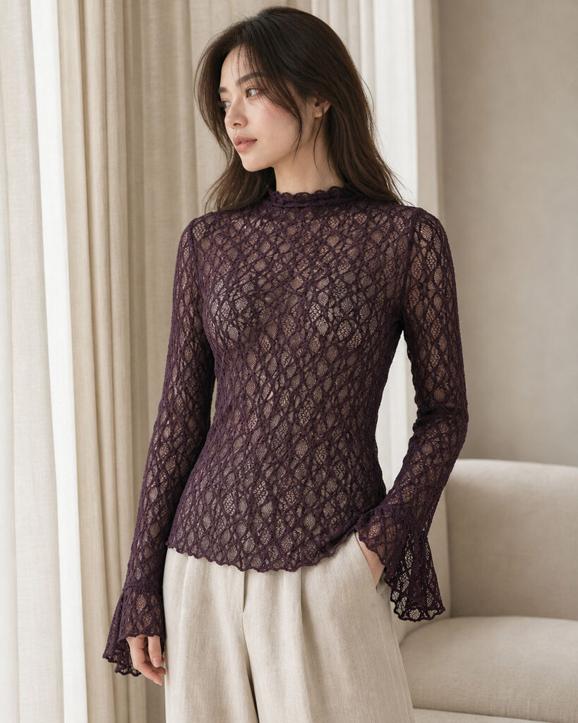 Top Long Sleeves - BORDO