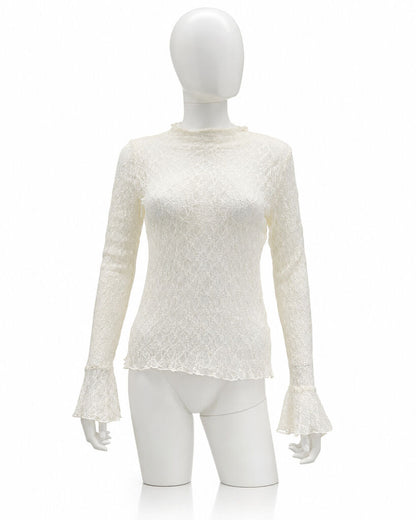 Top Long Sleeves - WHITE