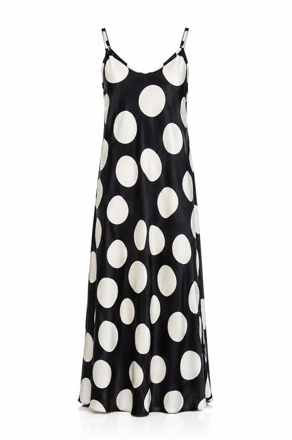 Dress Dot Print BLACK