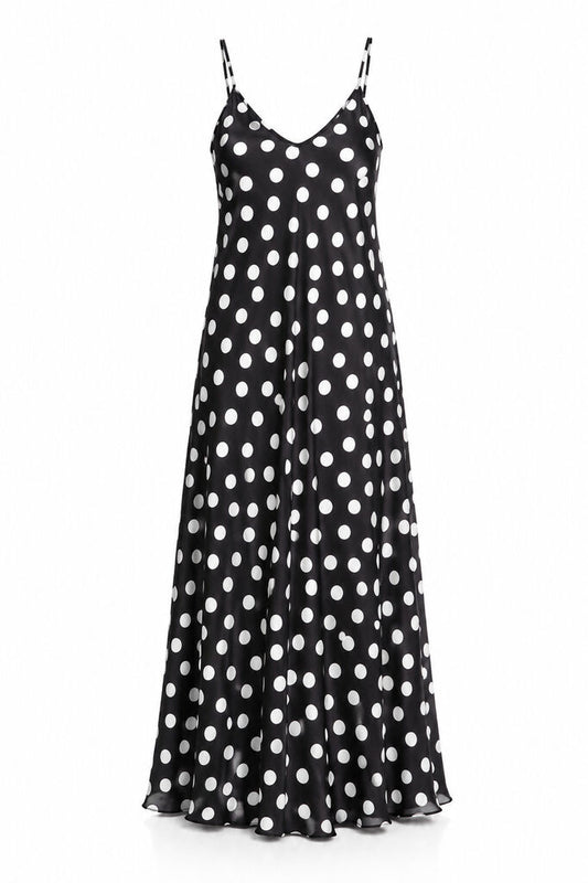 Dress Dot Print BLACK