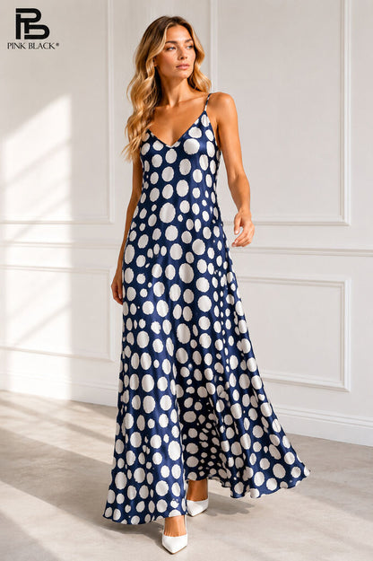 Dress Dot Print NAVY
