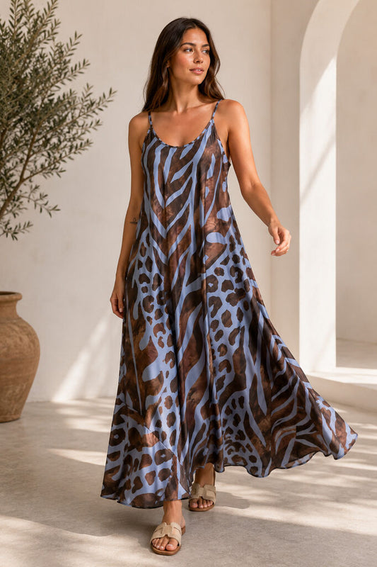Dress - BROWN
