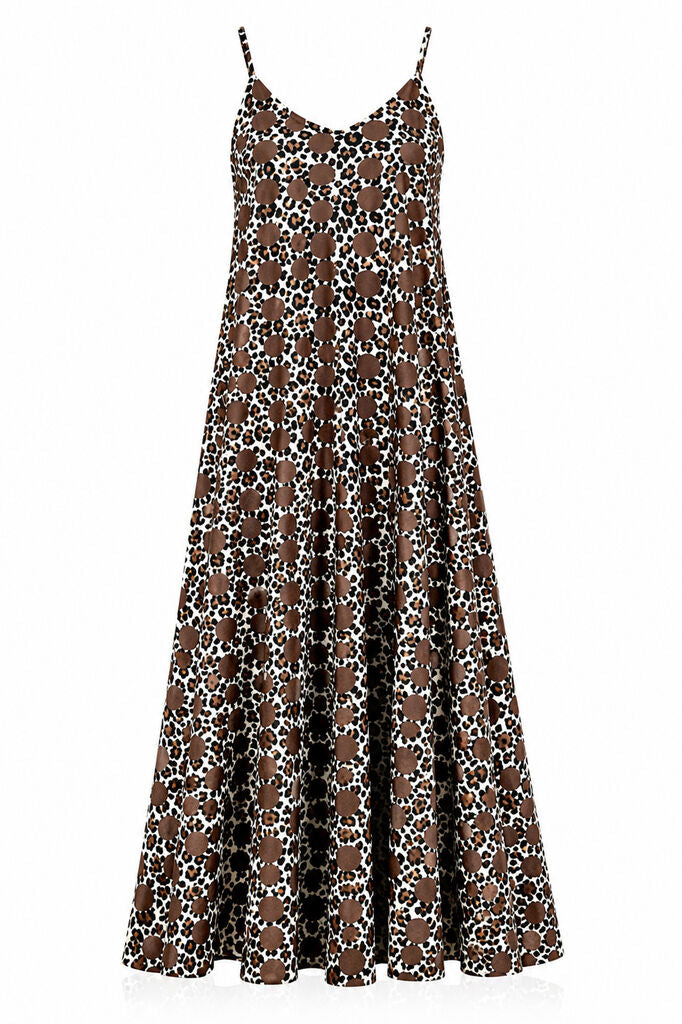 Dress - BROWN