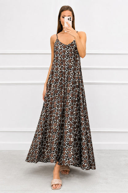 Dress - BROWN