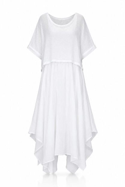 Top+Skirt - WHITE