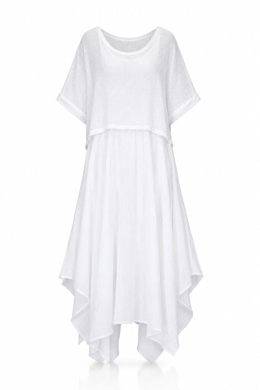 Top+Skirt - WHITE