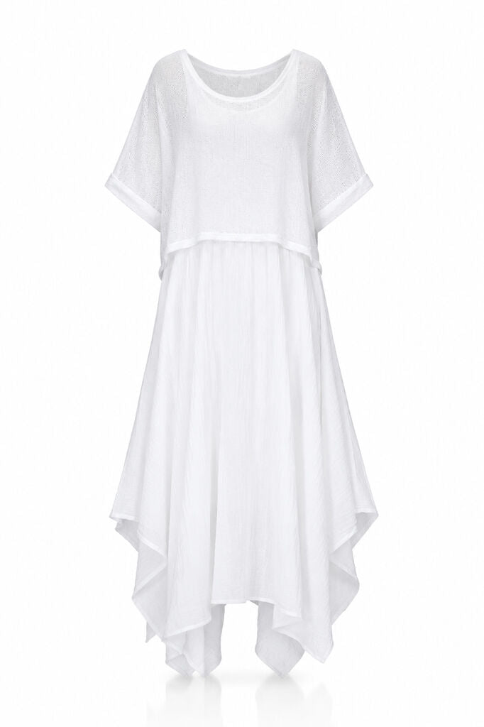 Top+Skirt - WHITE
