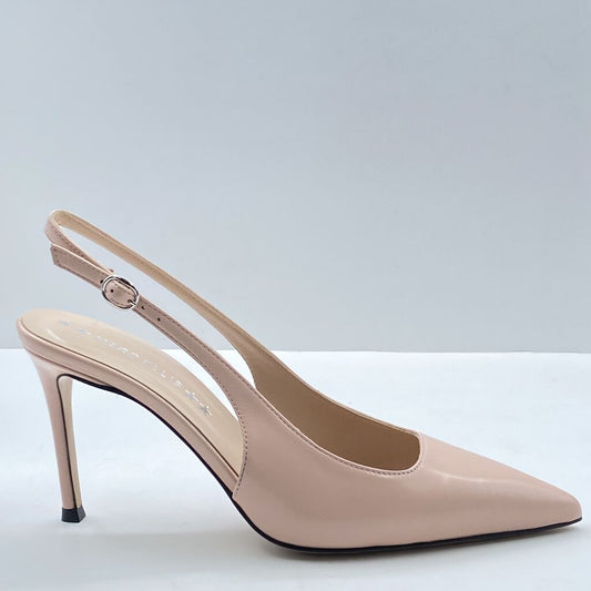 Blush Slingback Stiletto with Pointed Toe