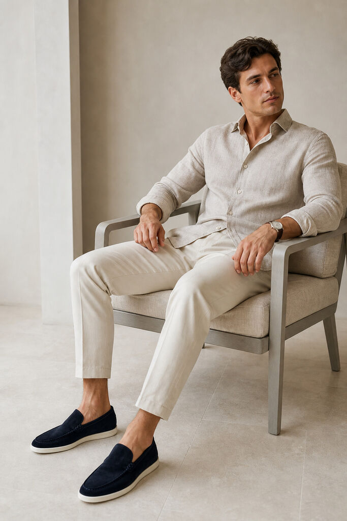 Loafer Suede NAVY