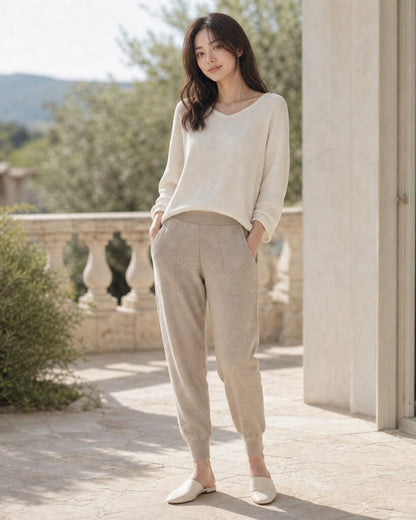 Pantalon - BEIGE