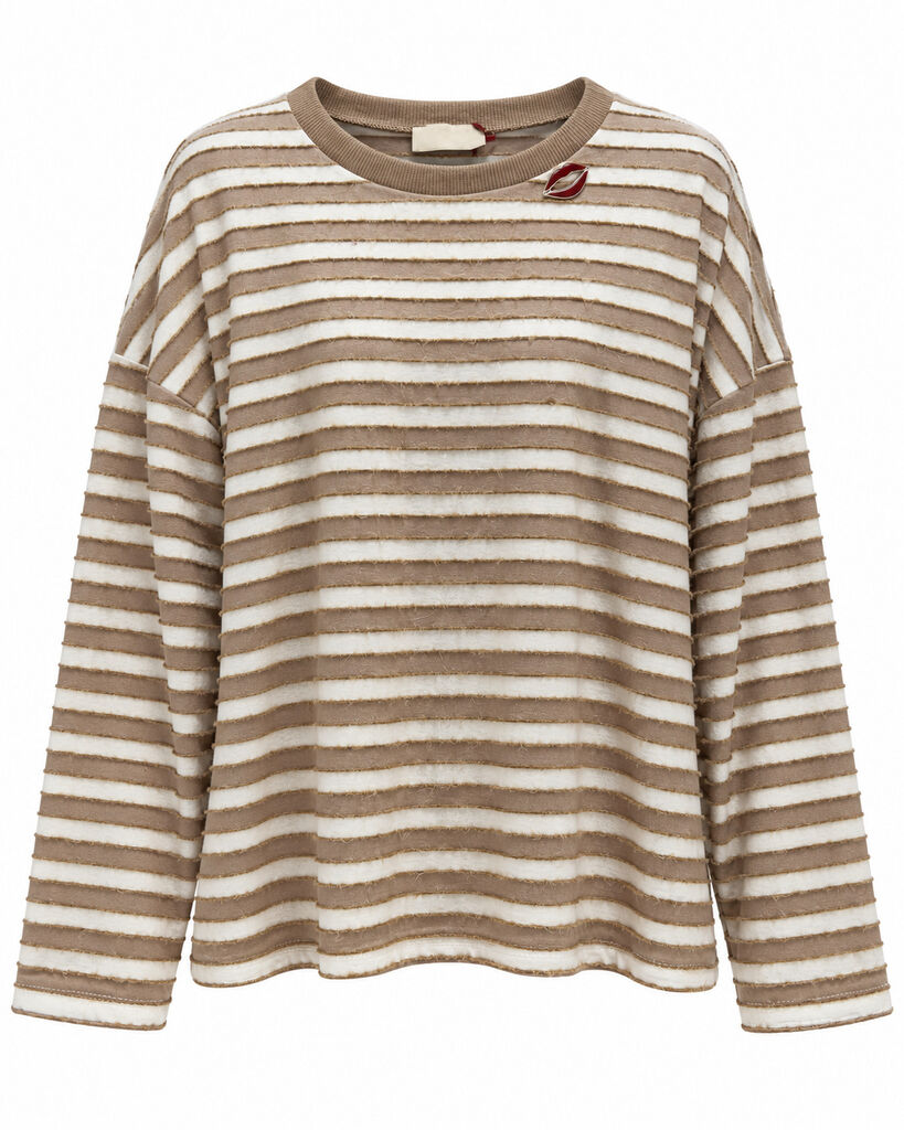Sweatshirt - BEIGE