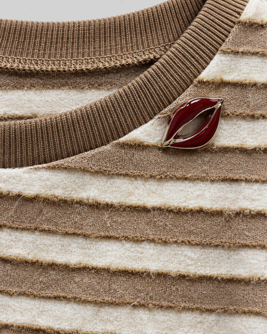 Sweatshirt - BEIGE