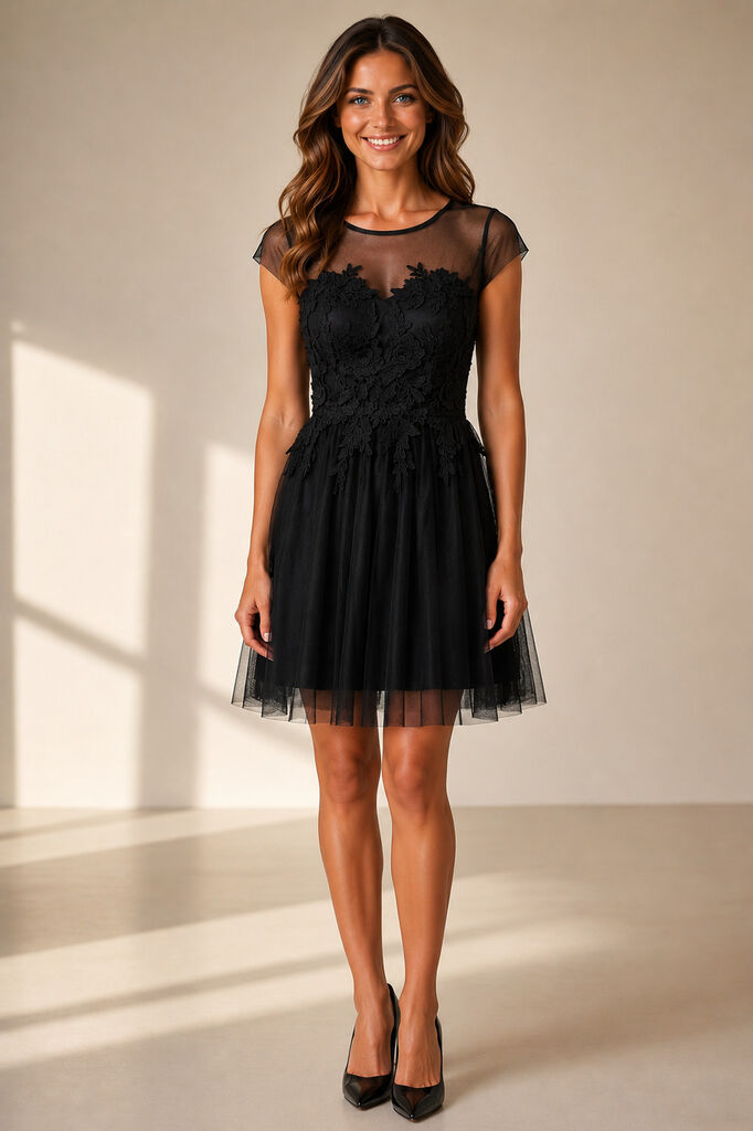 Dress Unique BLACK