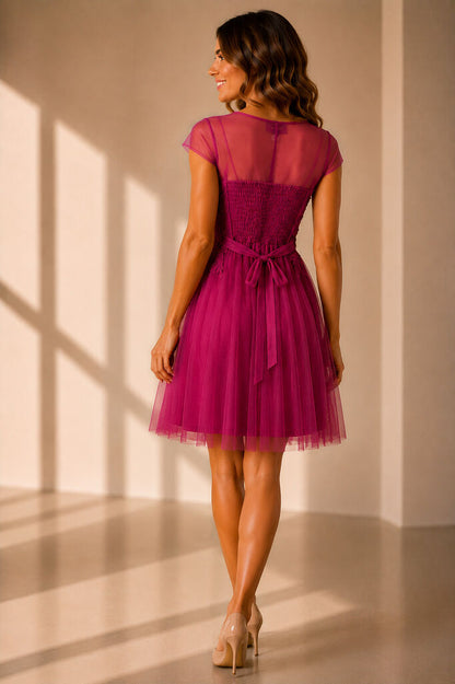 Dress Unique FUXIA