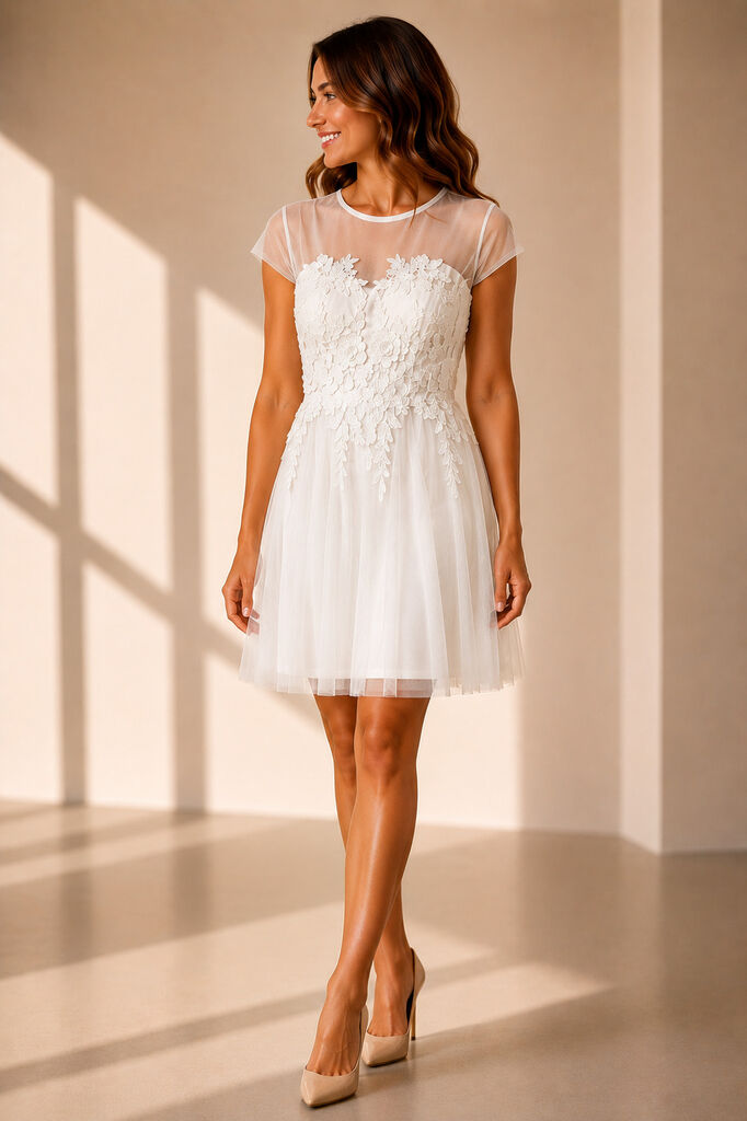 Dress Unique WHITE