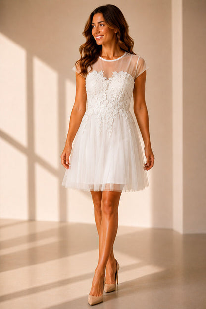 Dress Unique WHITE