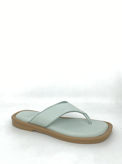 Mint Green Sandal with Wide Strap