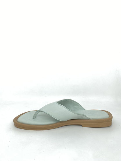 Mint Green Sandal with Wide Strap