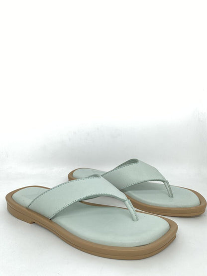 Mint Green Sandal with Wide Strap