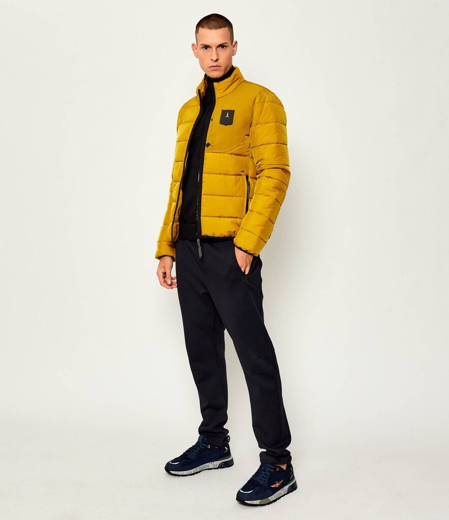 Navy Embossed Sneakers with Graphic Design