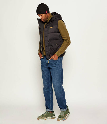 Green Mesh Sneakers with Embroidered Emblem