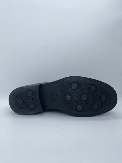 Navy Leather Loafer Classic Penny Style