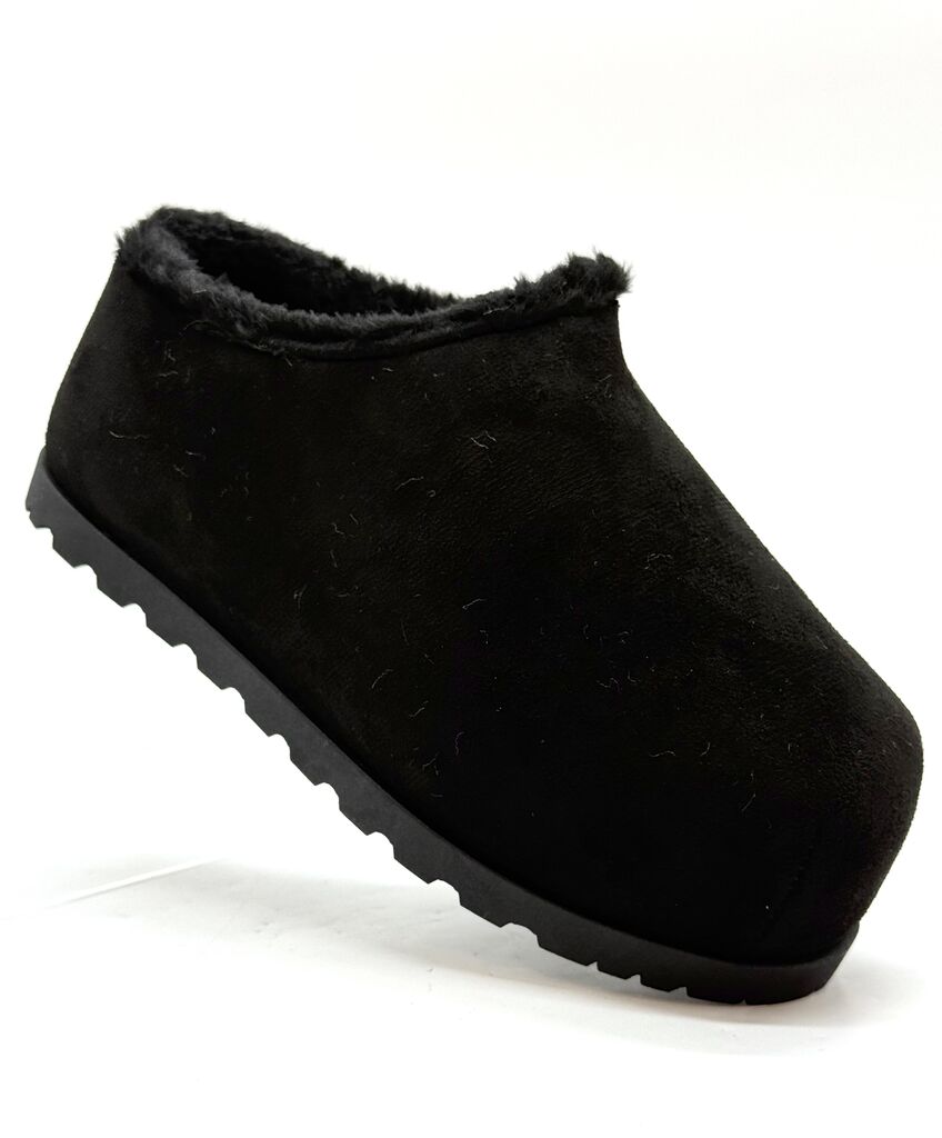 Clog Suede BLACK